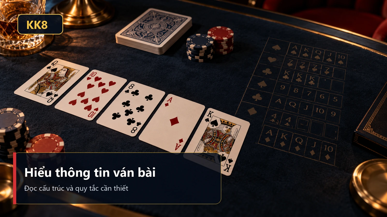 Cẩm nang game bài theo từng bước trên KK8 qua góc nhìn thực tế